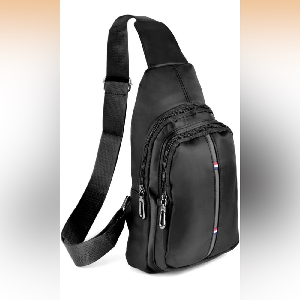 WESTEND Crossbody Nylon Sling Bag Daypack with Adjustable Strap-Small Travel Bag